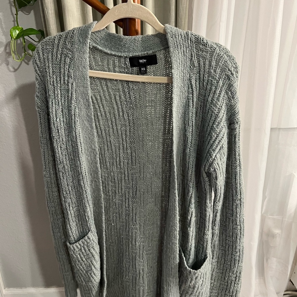 Blue Cardigan